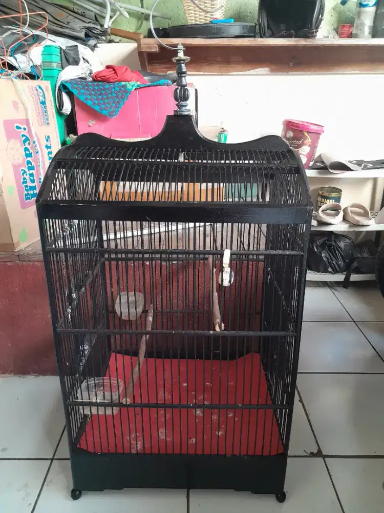 Kandang kotak no2 replika ebod bahan jati