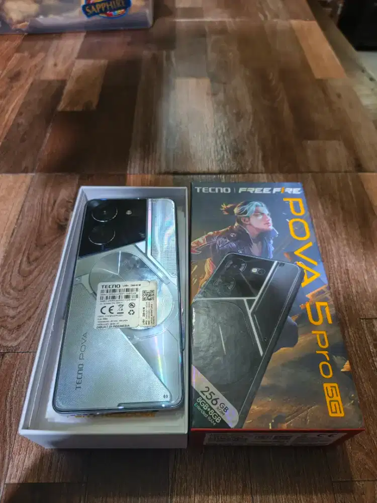 Pova 5 pro 5g 8/256 Fulset Full original Nominus