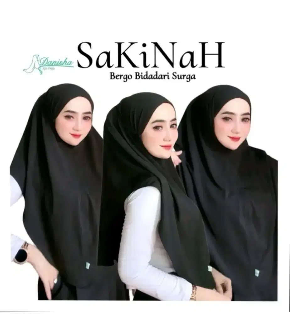 Hijab Instant Warna Hitam