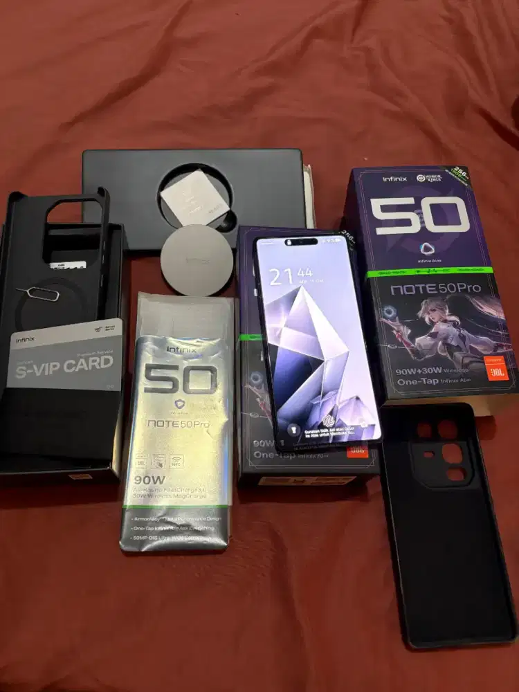Infinix Note 50 Pro 8/256GB – Mulus 98%, Fullset & Garansi Aktif!