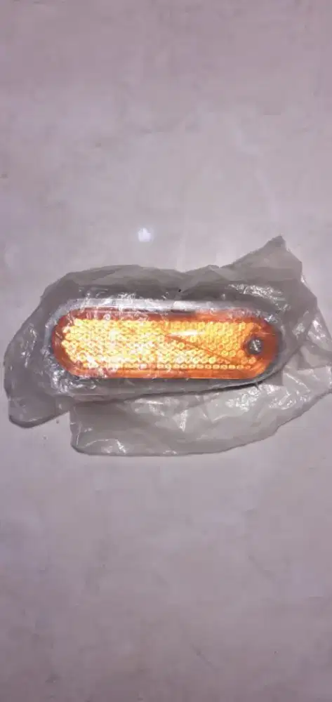 Lampu penanda chrome untuk Harley Davidson