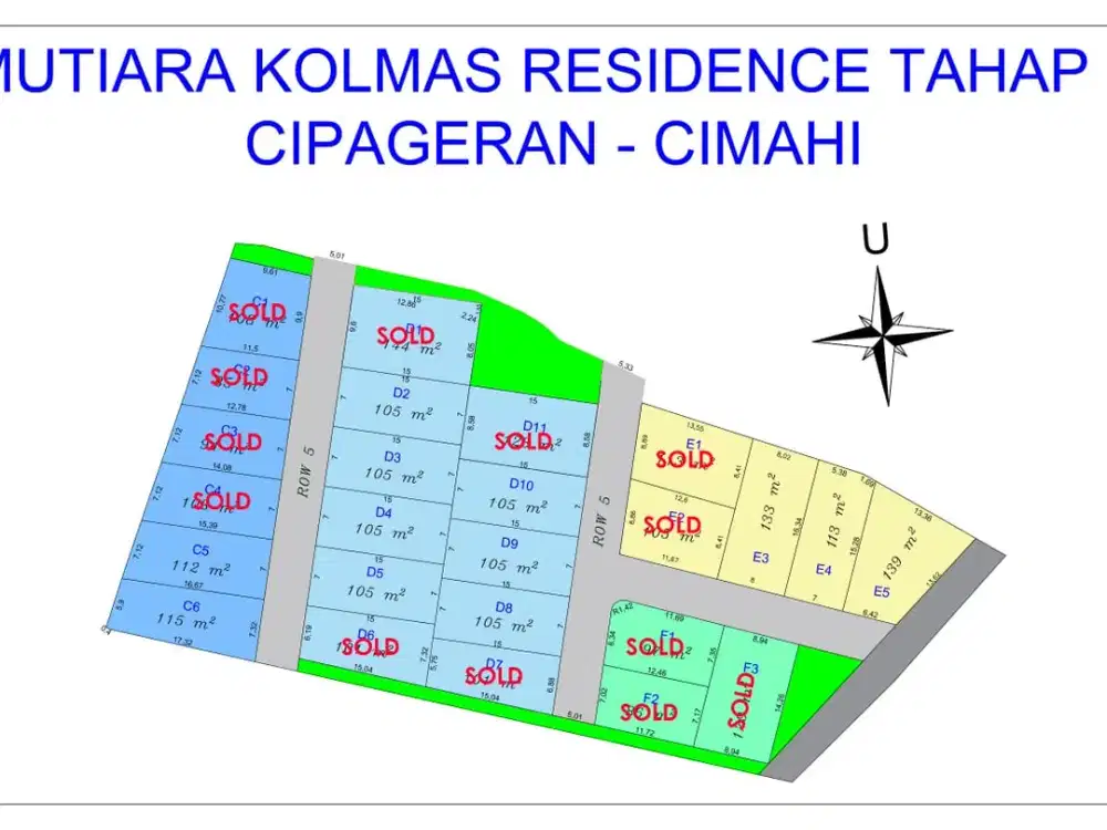 Mutiara Kolmas Tahap 2: Kavling SHM Termurah Se-Cipageran!