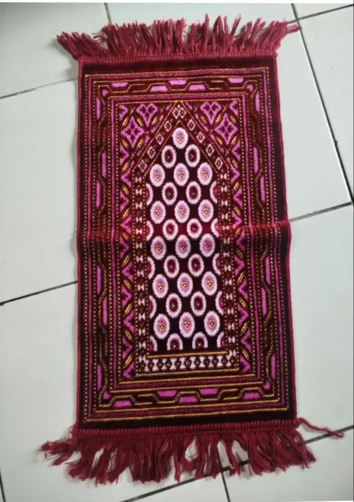 Sajadah Anak Warna Maroon