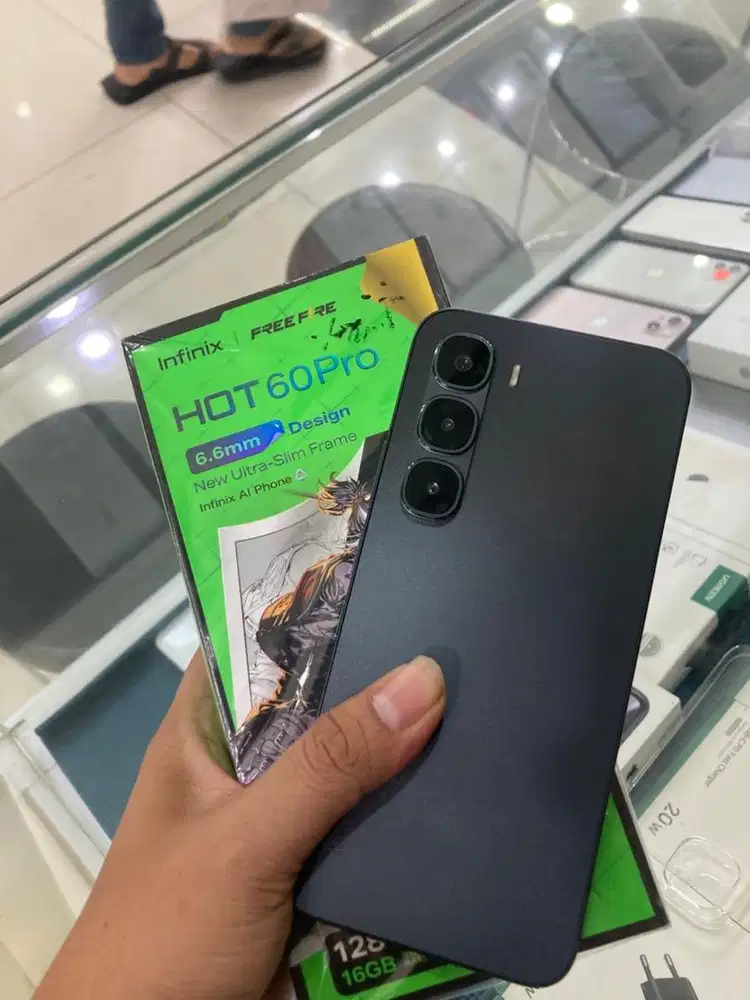 Infinix hot 60pro 8/128 fulset orian garansi panjang