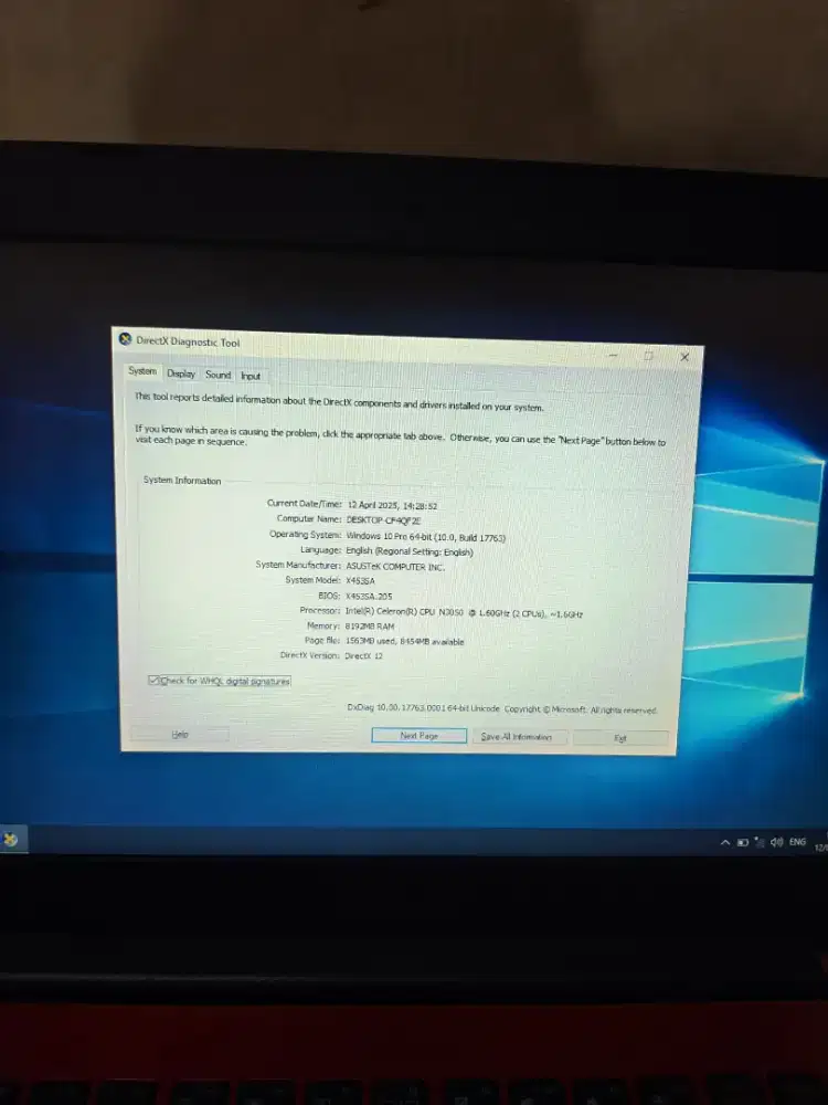 jual laptop asus