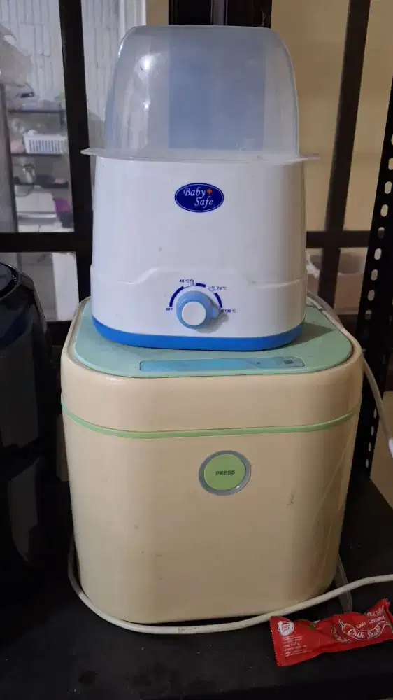 Sterilizer & bottle warmer duo