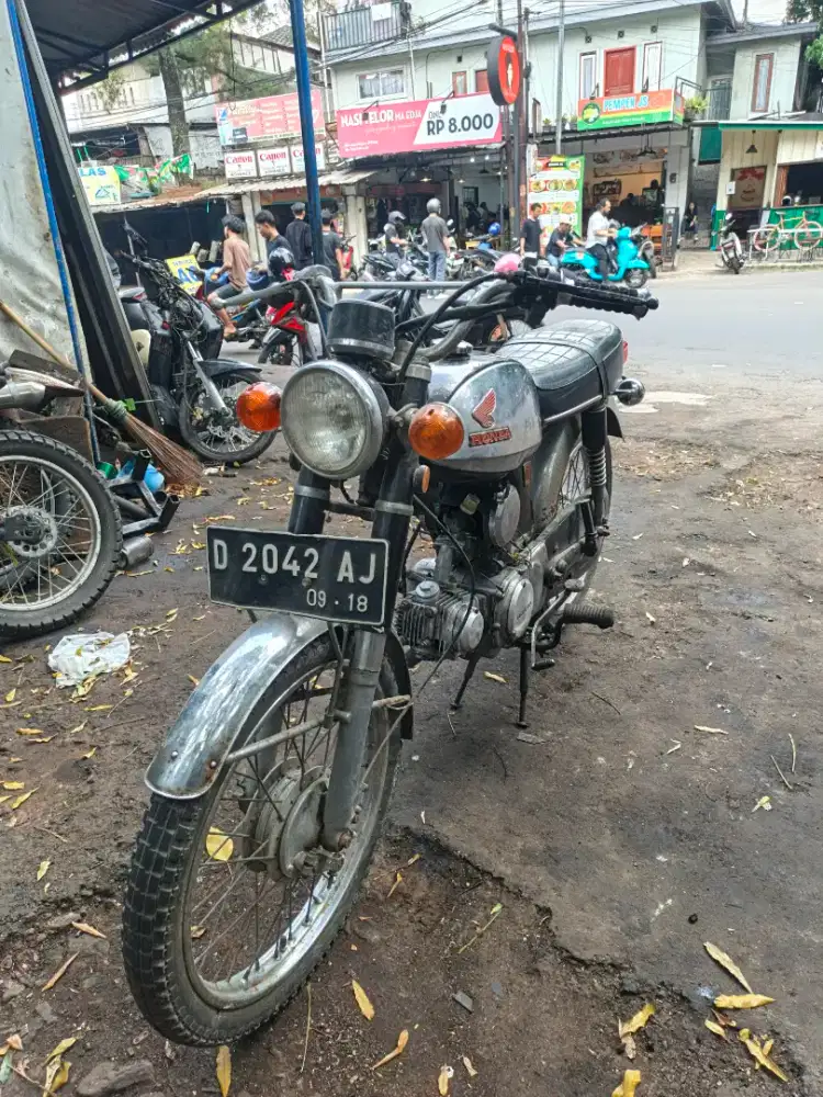 Honda s90z original lengkap plat D tt okey