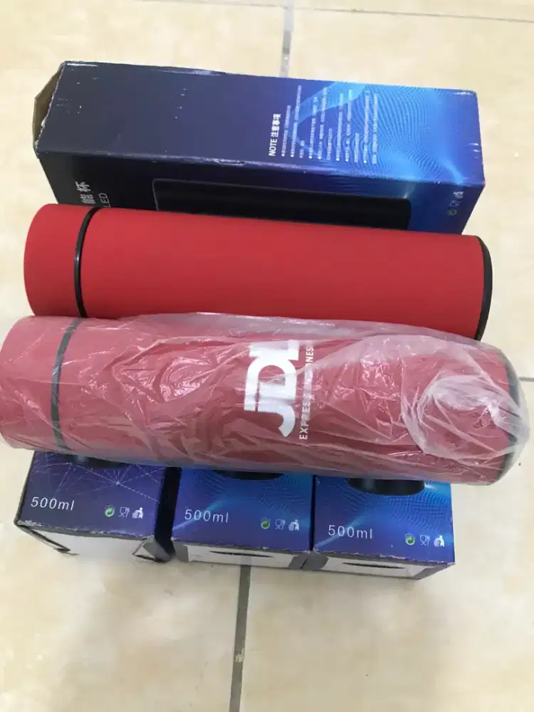 Jual borongan 25 pcs tumbler termos panas dingin 500 ml stainless