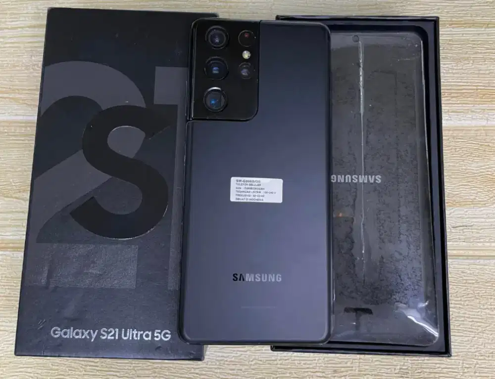 Murah hp Samsung S21 ultra 5G 12/256 lkp Bks grs tesmi