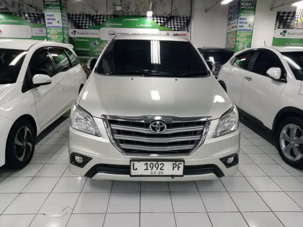 TOYOTA KIJANG INNOVA G DIESEL AT 2014 SILVER METALIK