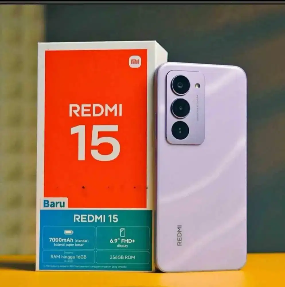 Redmi 15 diskon garansi resmi