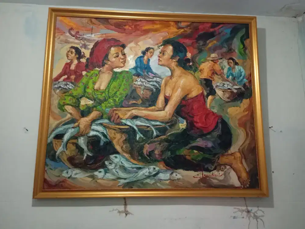 Lukisan karya hamdani dan Rudy ts