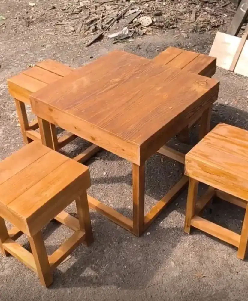 Set meja kursi + meja bar
