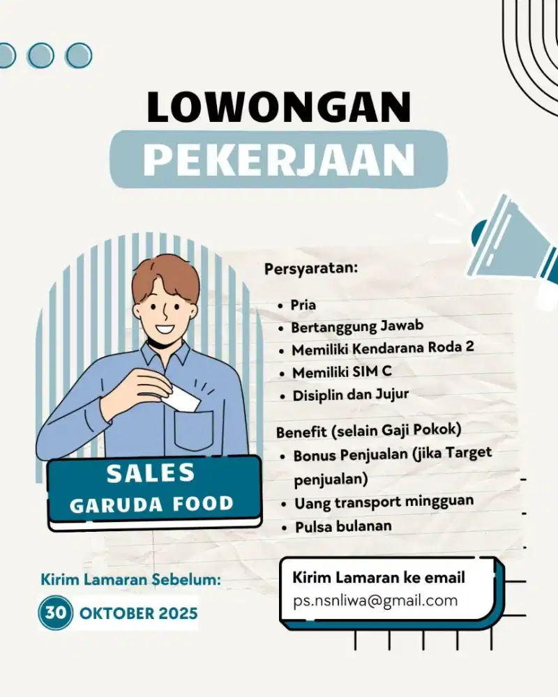 Sales Representatif