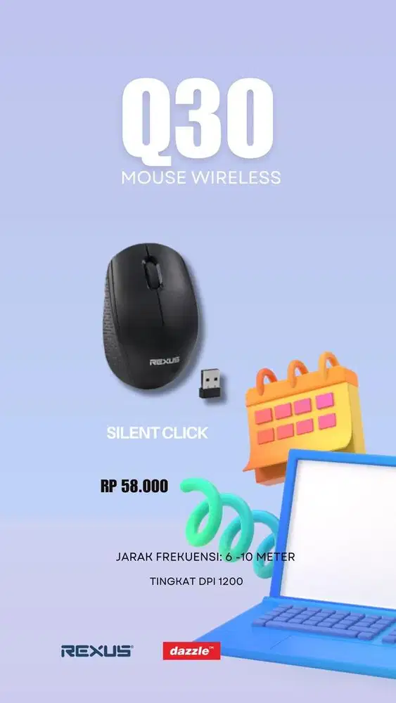 Rexus mouse wireless Q30