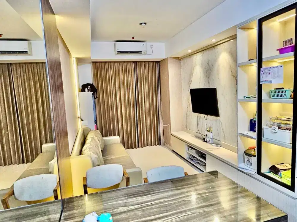 DIJUAL APARTEMEN GRAND SUNGKONO LAGOON GSL CASPIAN FURNISH DEKAT TOL