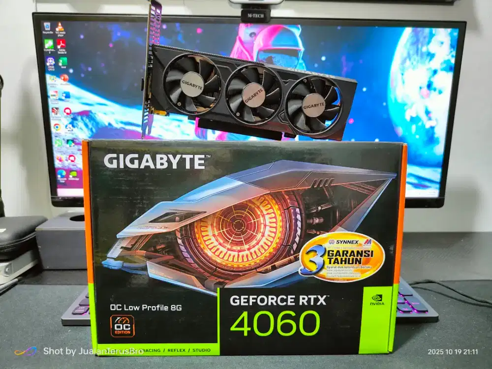 VGA LOW PROFILE RTX 4060 8GB GIGABYTE GARANSI ON