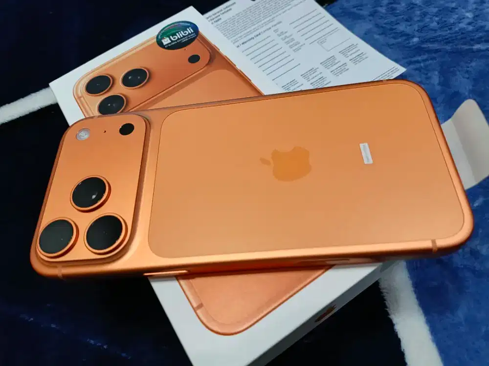 IPHONE 17 PRO MAX 256GB GARANSI RESMI BARU BUKA BOX