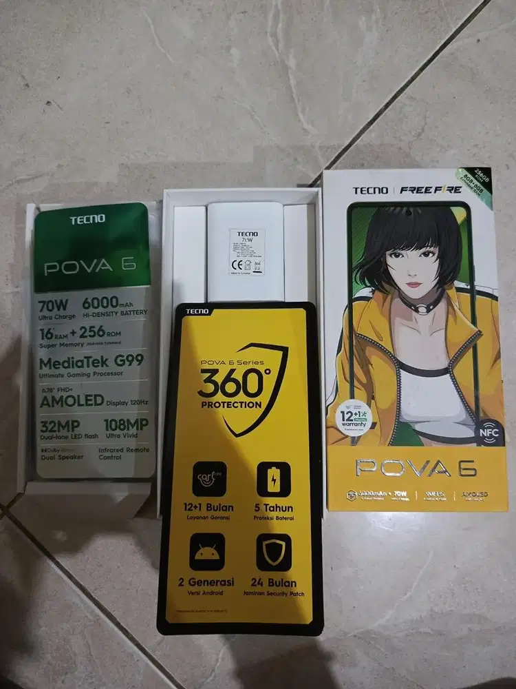 Techo pova 6 bekas