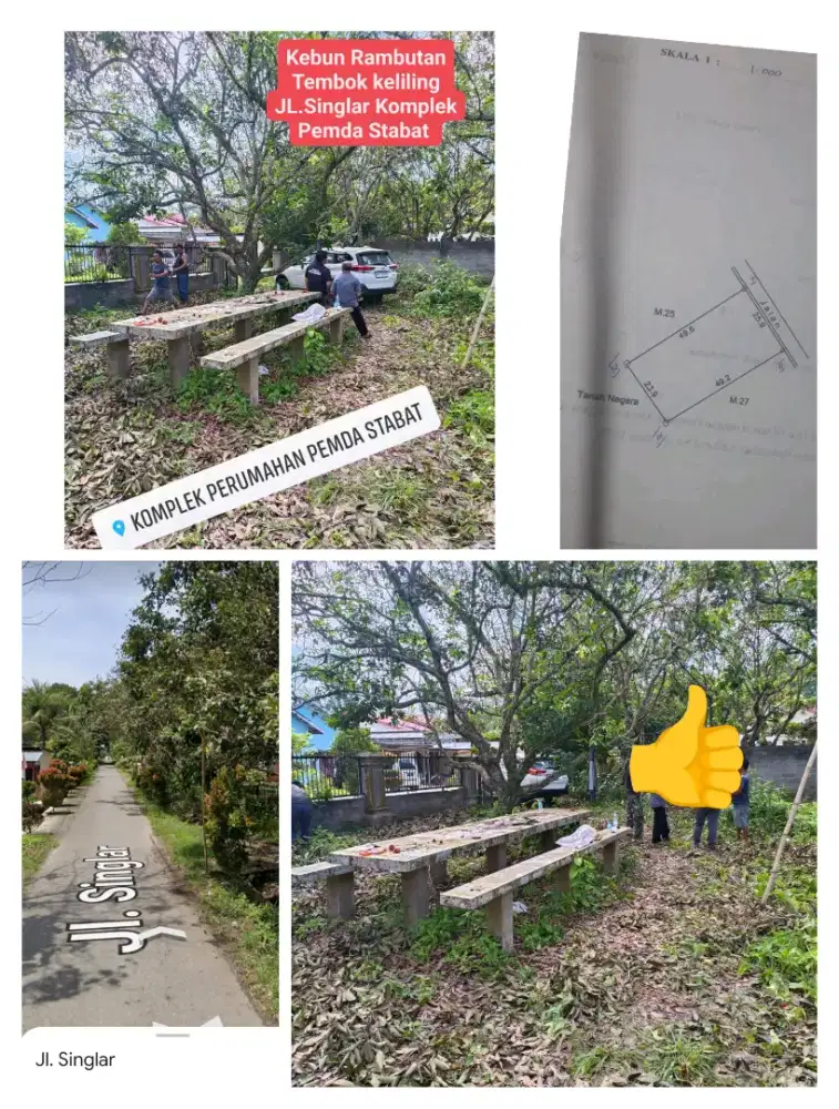 Dijual Cepat Murah Banget Tanah Strategis sudah tembok keliling 2,5mtr