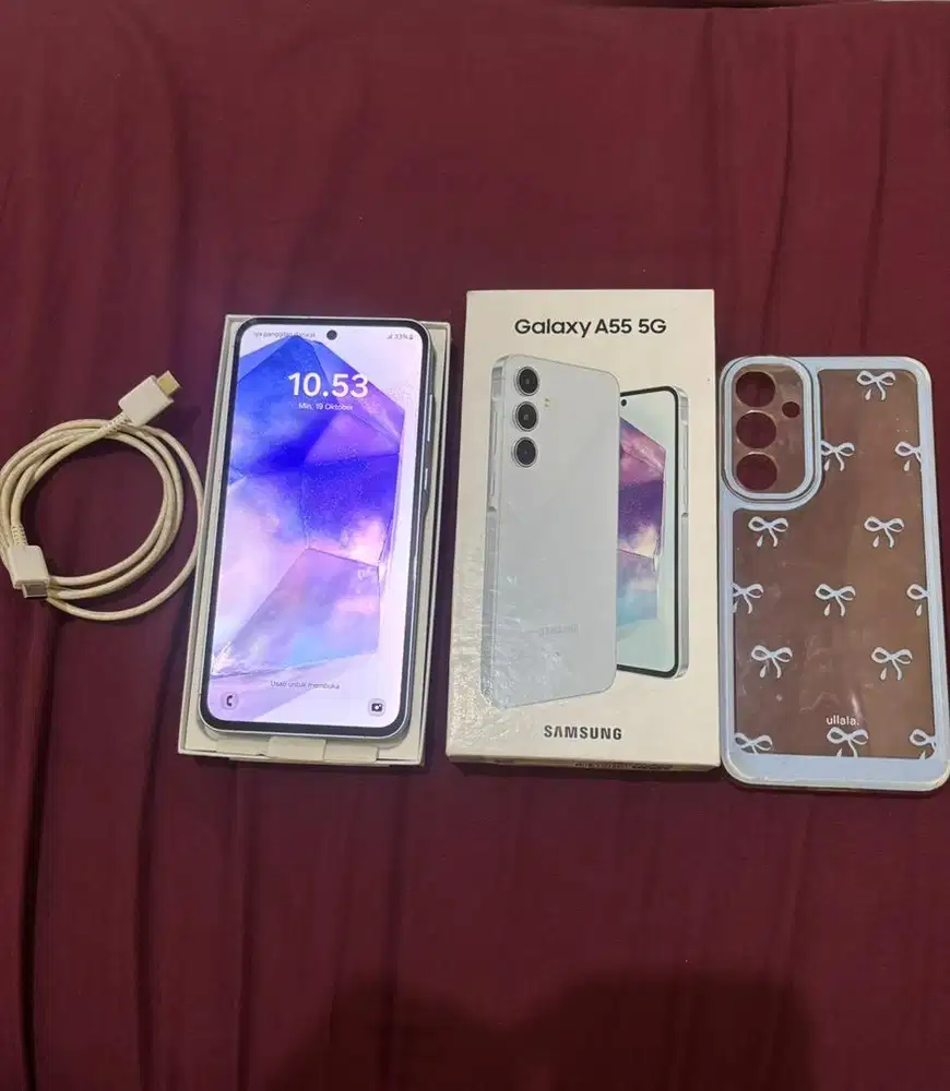 Samsung a55 ice blue