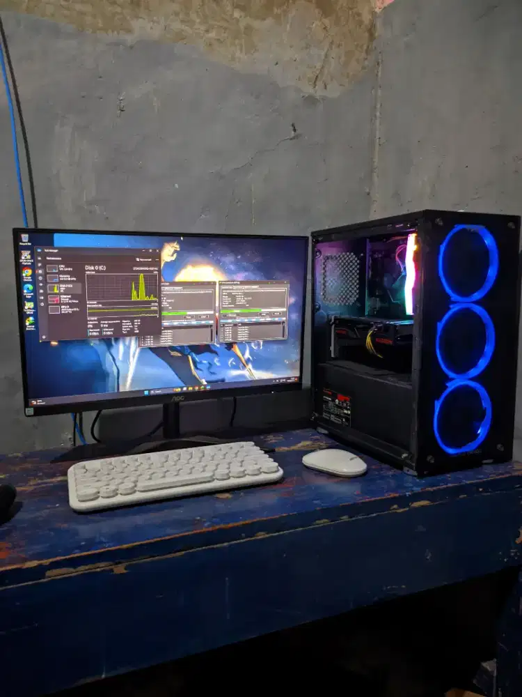 PC GAMING FULLSET GANTENG