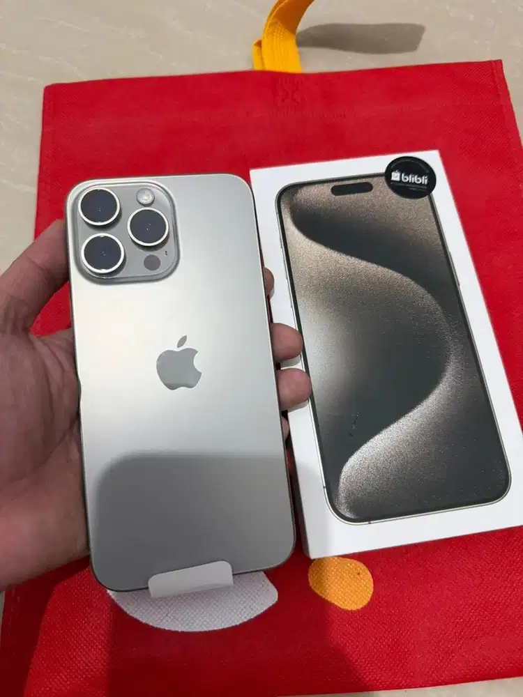 DIJUAL IPHONE 15 pro max 256gb