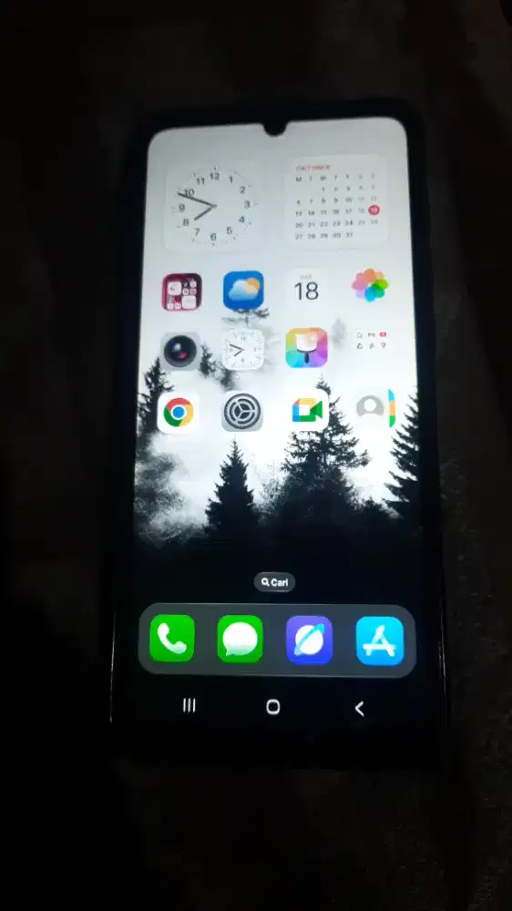hp samsung galàxy A05 ram 4 rom 64 g normàl + carger