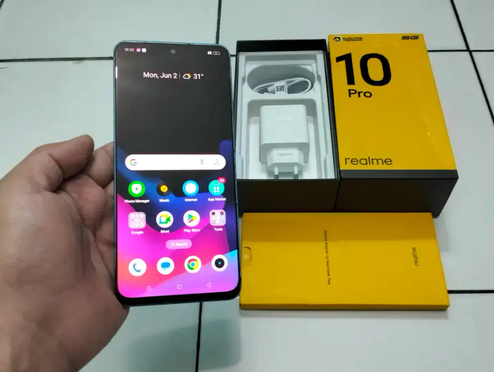 REALME 10 PRO 5G RAM 8GB +4GB / 128GB 6.72in 108MP NFC Snapdragon 695