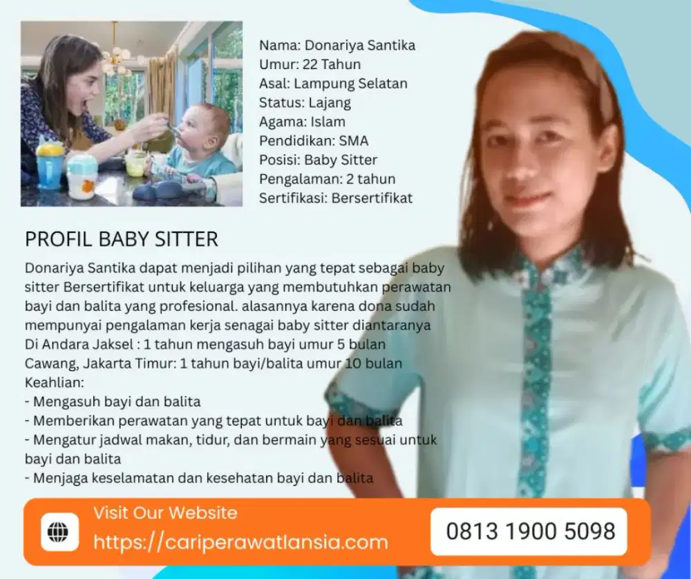 Agency baby sitter dan perawat lansia