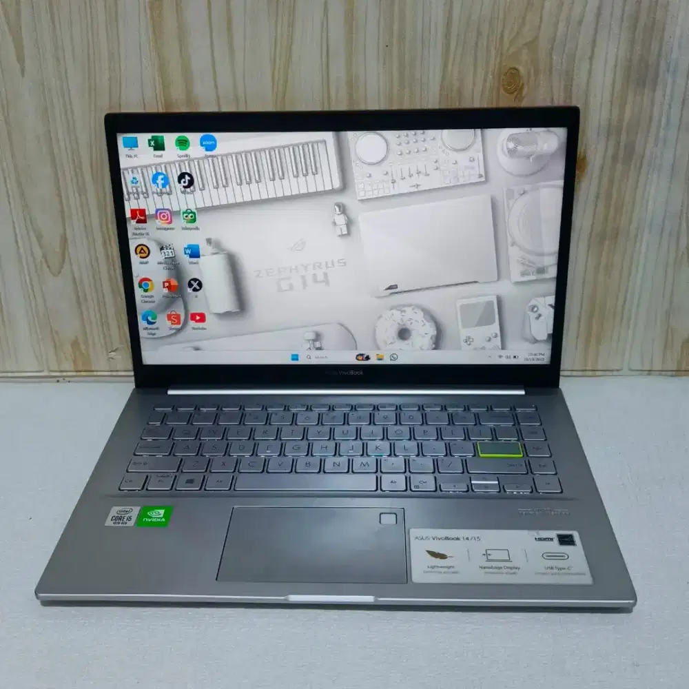 Asus vivobook core.i5 gen10 Nvidia Ram8GB/ssd512GB bogor