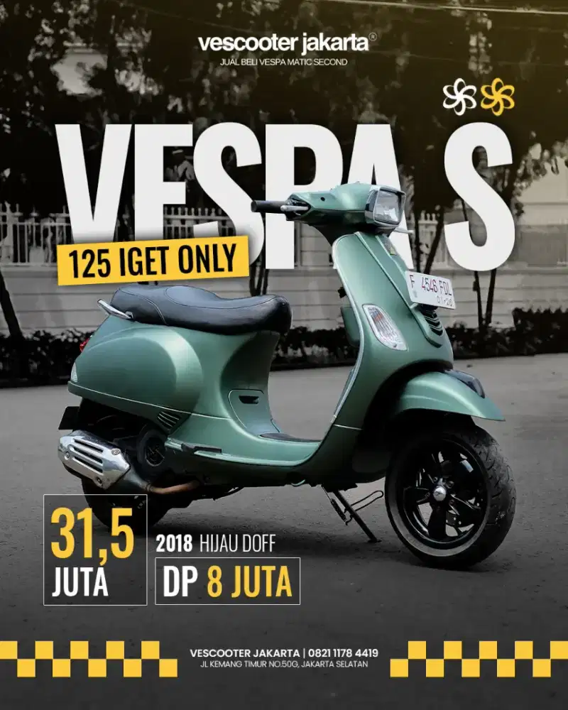 PIAGGIO VESPA MATIC VESPA S 125 IGET 2018