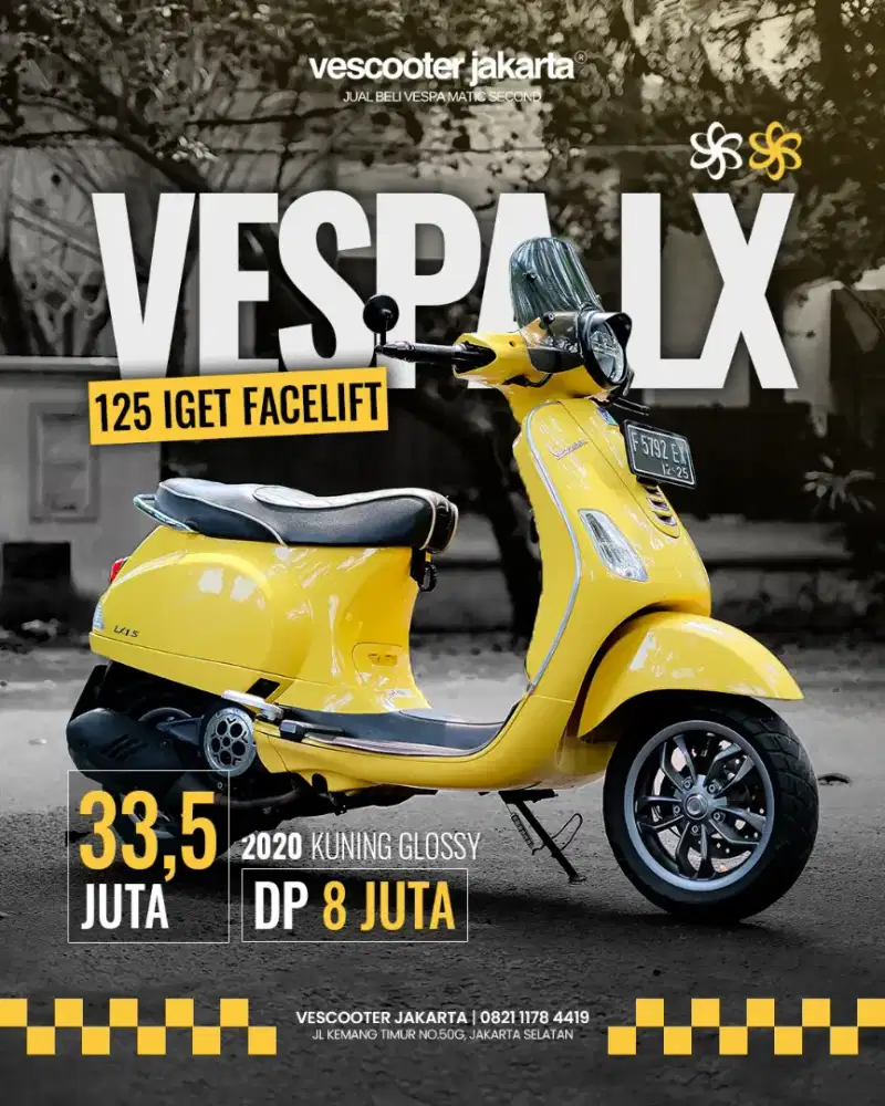 PIAGGIO VESPA MATIC LX 125 IGET FACELIFT 2020