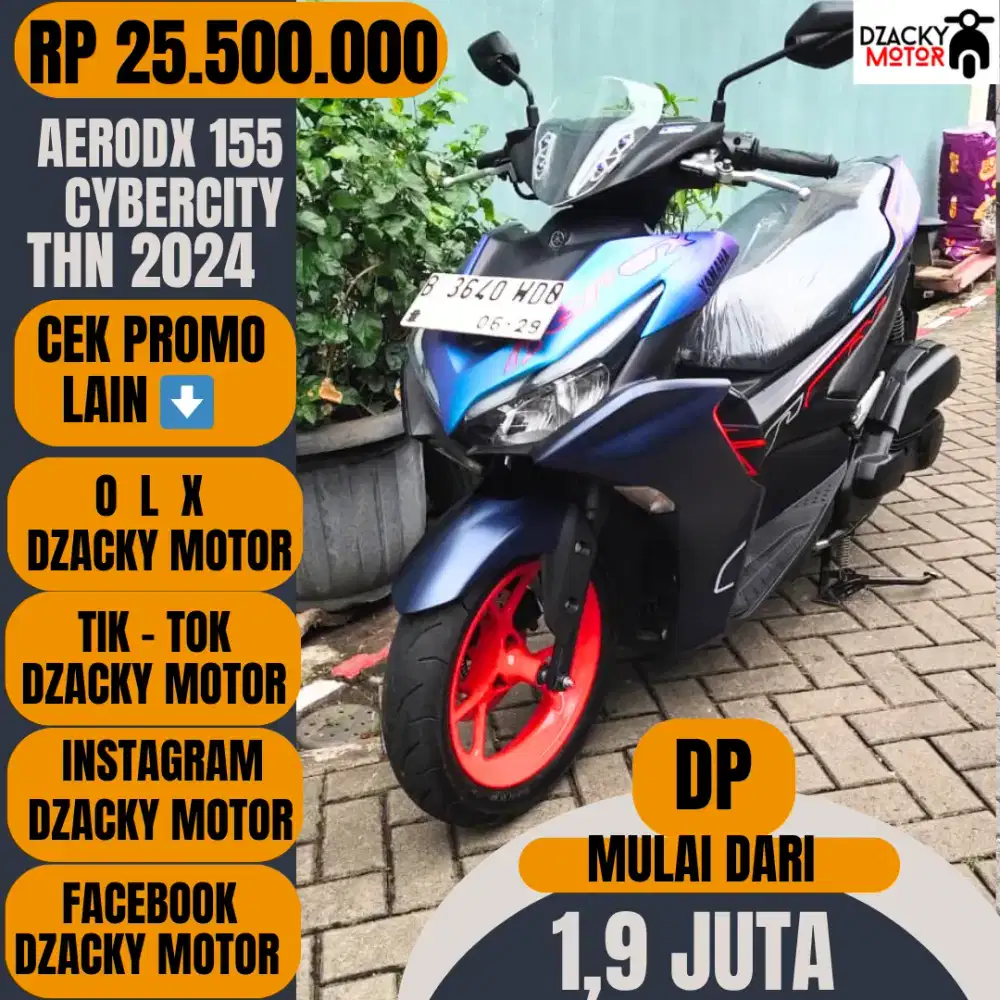 AEROX 155  CYBERCITY 2024 SECOND LIKE INI