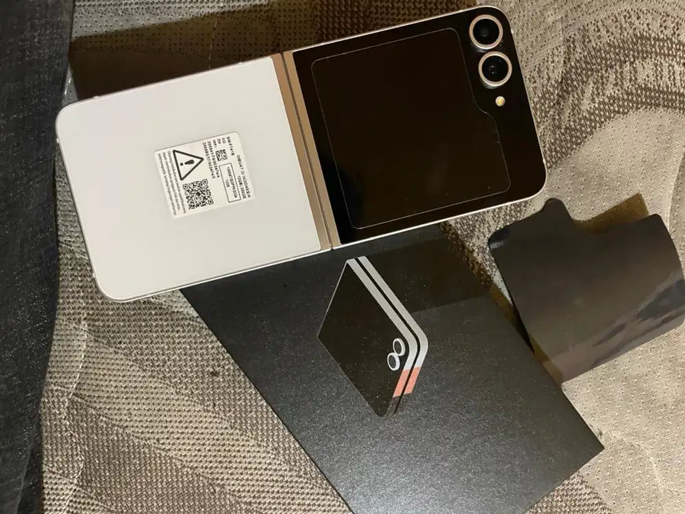 samsung z flip 6 12/256gb ex sein resmi fullseft mulus nominus