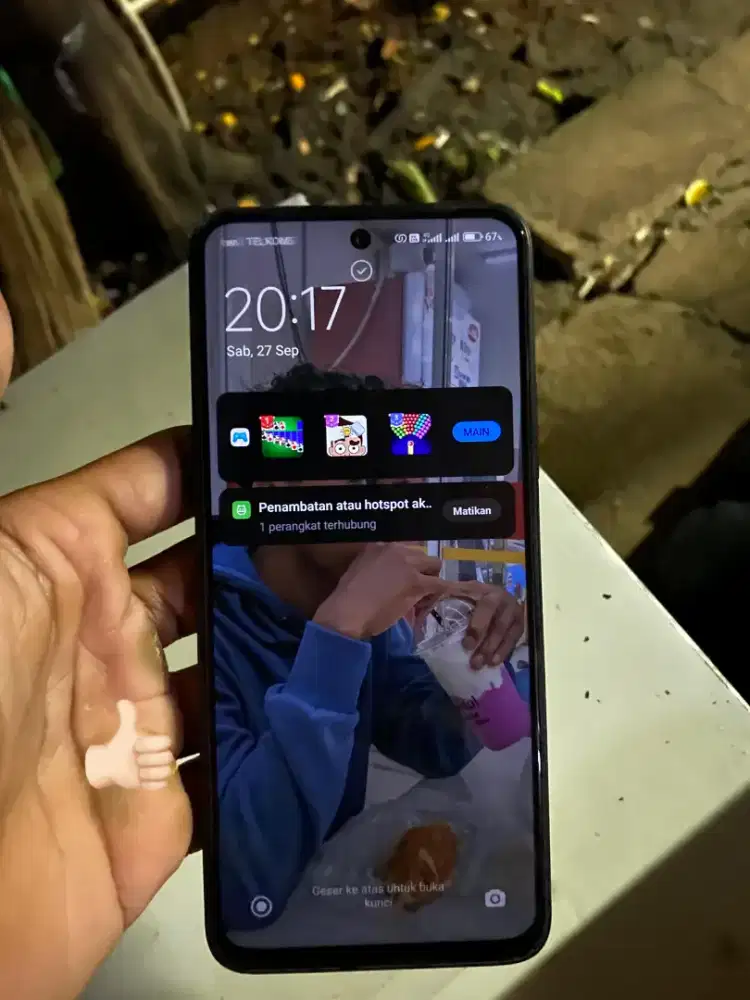 hp redmi 12 ram 8+4/256