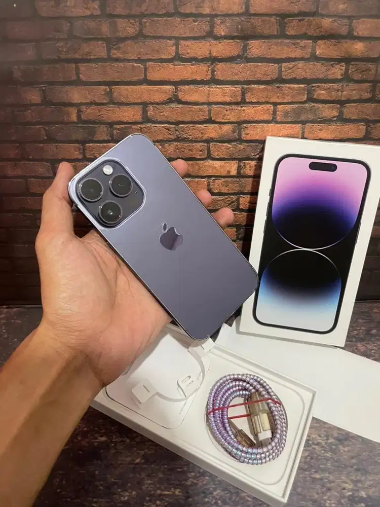 iphone 14 Pro 256 iBox Mulus Lengkap