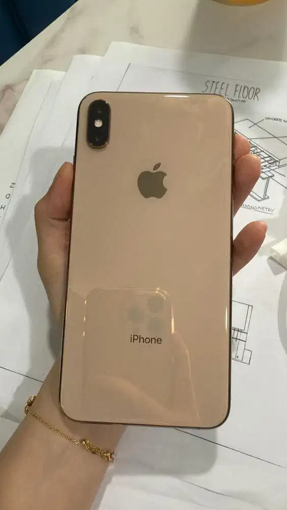 Jual iPhone Xs Max 256 Gb Gold