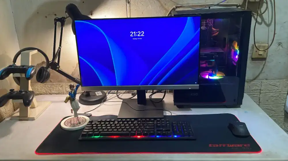 Jual PC komputer Gaming I5 Gen 10 GTX 1660 6GB kondisi Bagus No minus