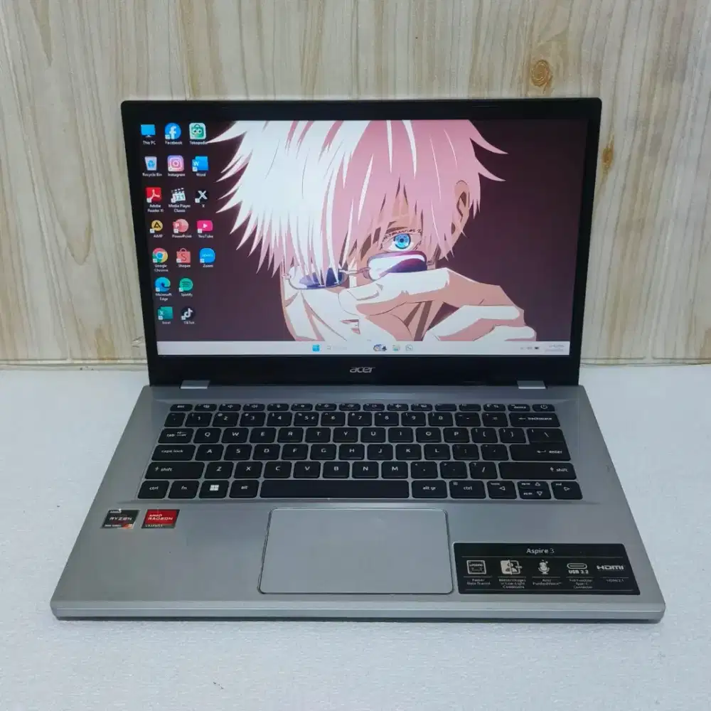 Acer Aspire A314 Ryzen.3 gen7 Ram8GB/ssd512GB bogor