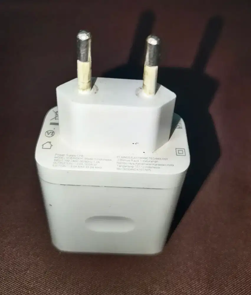 Kepala charger oppo original 33 watt super vooc