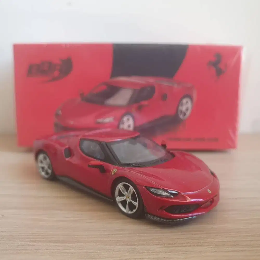 BBR Models Ferrari 296 GTB 1/64 (Rosso Imola Red, Not HEC Hobby China)