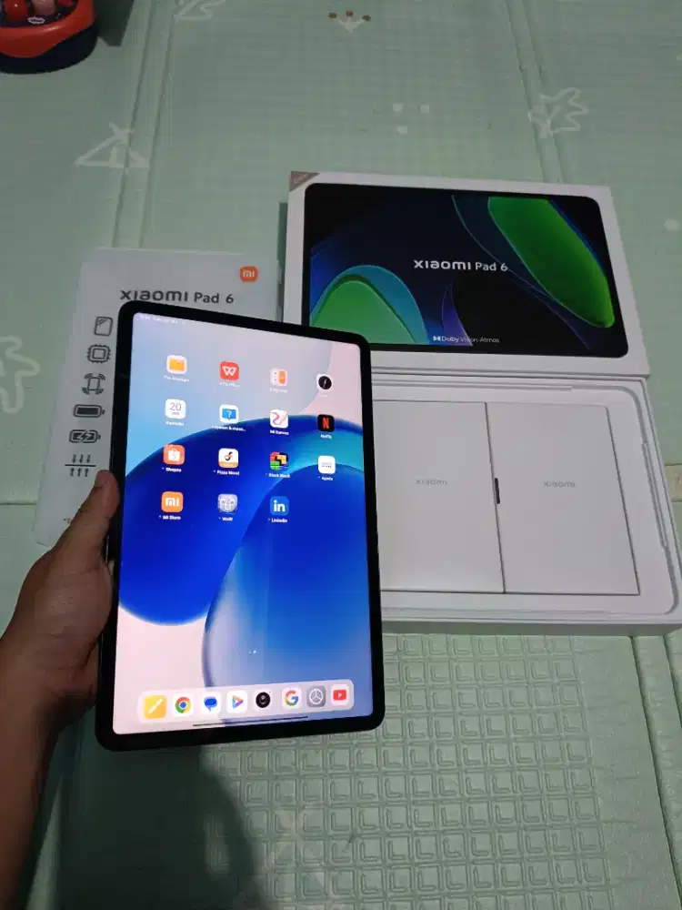 Xiaomi Pad 6 Ram 8/256GB Fullset Garansi Resmj