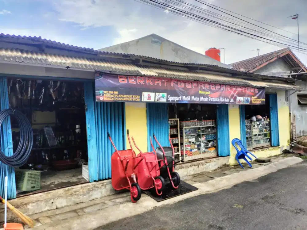 Gerobak dorong besi