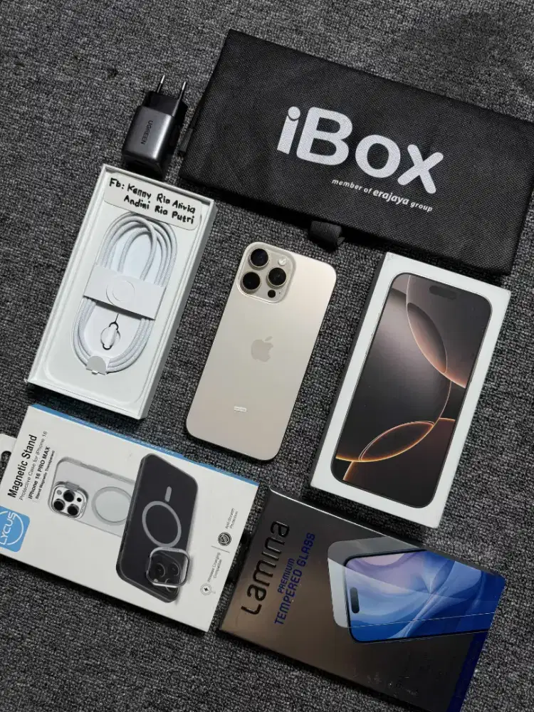 iPhone 16 Pro Max iBox sebulan