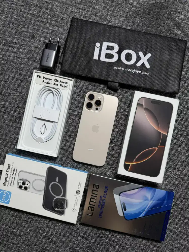 iPhone 16 Promax iBox sebulan