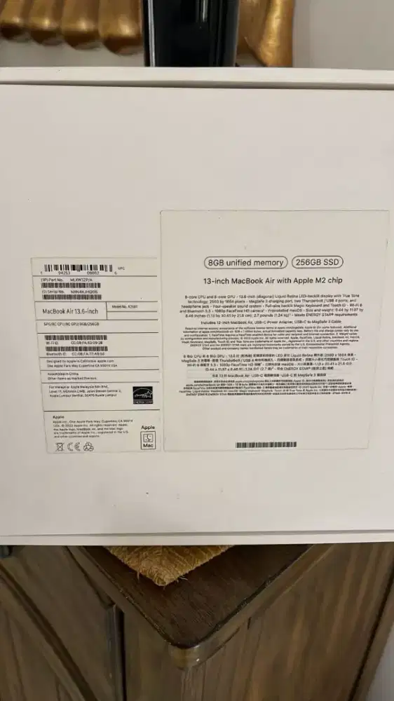Macbook Air M2 Fullset Like New