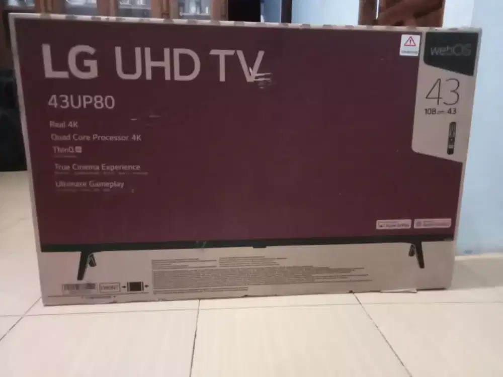 SMART TV LED LG 43 INC UHD 4K DIGITAL TV