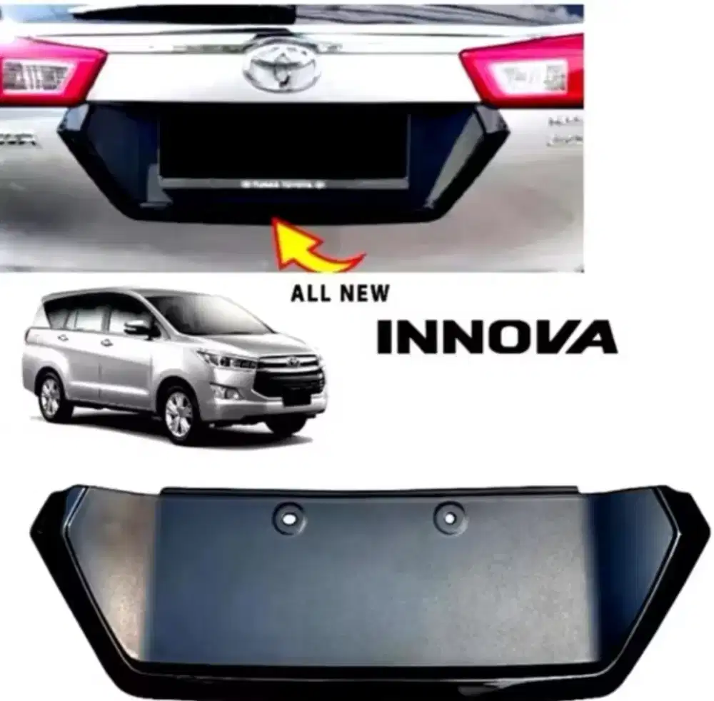 Cover plat nomor innova
