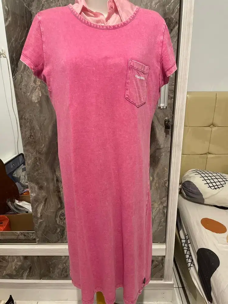 Dijual dress converse pink